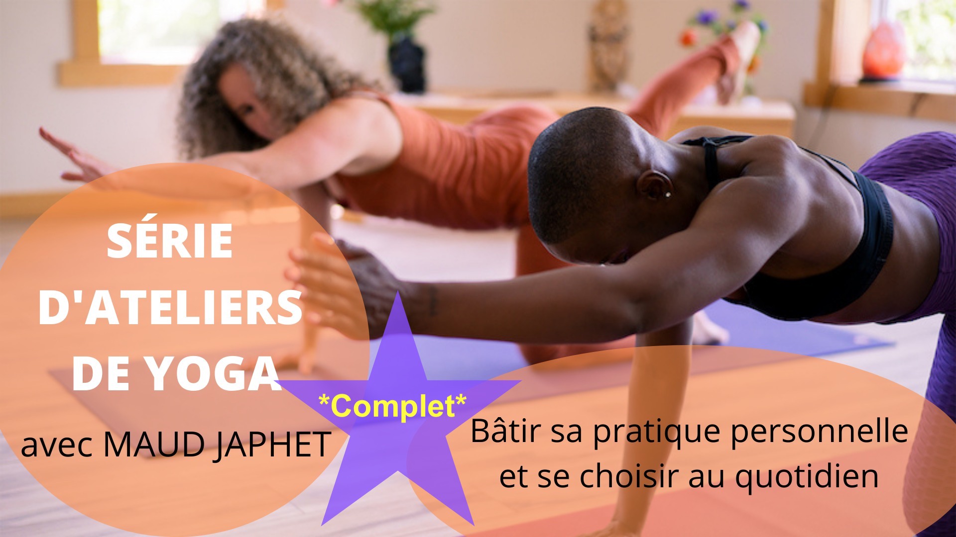 Ateliers Yoga en présence à Sutton Maud Jpahet Thérapeute psycho-coporelle créative